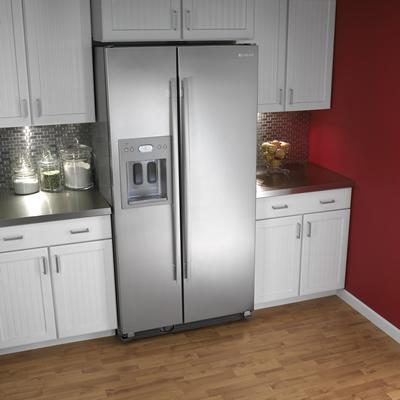  JennAir 36-inch, 24.5 cu. ft. Counter-Depth Side-by-Side Refrigerator with Ice and Water JCD2595WEP IMAGE 3