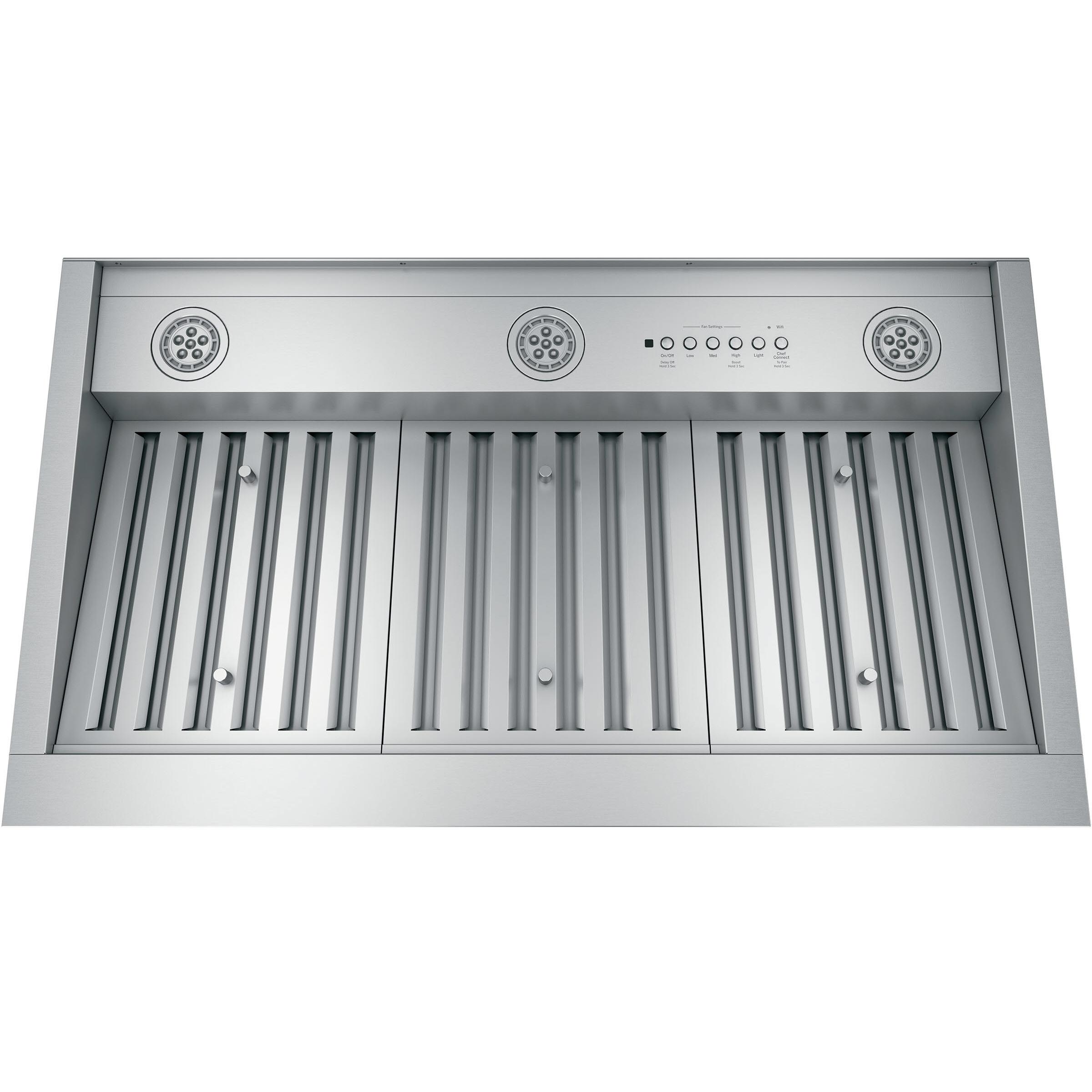  GE 36-inch Built-in Hood Insert UVC9360SLSS IMAGE 1