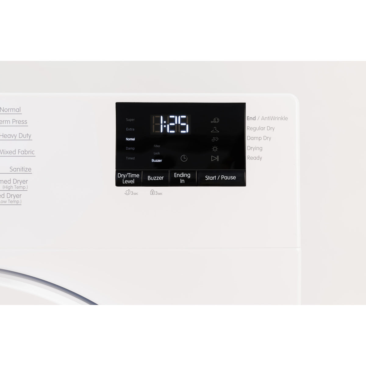  Blomberg 3.7 cu.ft. Electric Dryer DV17600W IMAGE 5