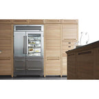  Sub-Zero 48-inch, 30.4 cu.ft. Built-in Side-by-Side Refrigerator with Glass Door PRO4850G IMAGE 6