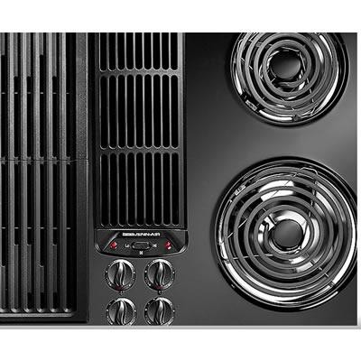  JennAir 30-inch Built-In Electric Cooktop JED8130ADB IMAGE 2