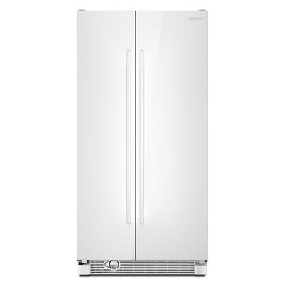  JennAir 36-inch, 23.8 cu. ft. Counter-Depth Side-by-Side Refrigerator with Ice and Water JCB2587WEF IMAGE 1