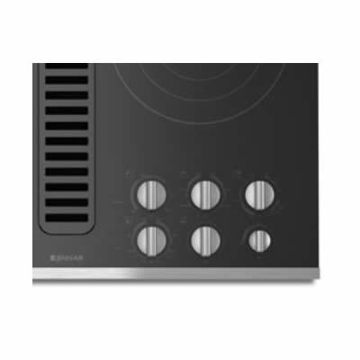  JennAir 36-inch Built-In Electric Cooktop JED3536WS IMAGE 2