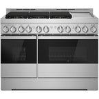  JennAir Noir 48-inch Professional-Style Gas Range with Chrome-Infused Griddle JGRP548HM IMAGE 1