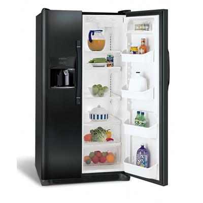  Frigidaire 36-inch, 26 cu. ft. Side-by-Side Refrigerator with Ice and Water FRS6HR35KB IMAGE 2