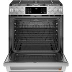  Café 30-inch Slide-in Gas Range with Convection Technology CCGS700P2MS1 IMAGE 3
