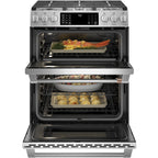  Café 30-inch Slide-in Gas Double Oven Range with Convection Technology CCGS750P2MS1 IMAGE 4