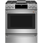  Café 30-inch Slide-in Dual-Fuel Range with Convection Technology CC2S900P2MS1 IMAGE 2