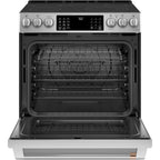 Café 30-inch Slide-in Electric Range with Warming Drawer CCES700P2MS1 IMAGE 4