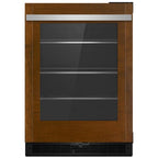  JennAir 24-inch, 4.9 cu.ft. Built-in Compact refrigerator with Independent Temperature Zones JUGFR242HX IMAGE 1