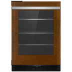  JennAir 24-inch, 4.9 cu.ft. Built-in Compact refrigerator with Independent Temperature Zones JUGFL242HX IMAGE 1
