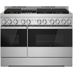  JennAir Noir 48-inch Professional-Style Gas Range with Infrared Grill JGRP648HM IMAGE 1