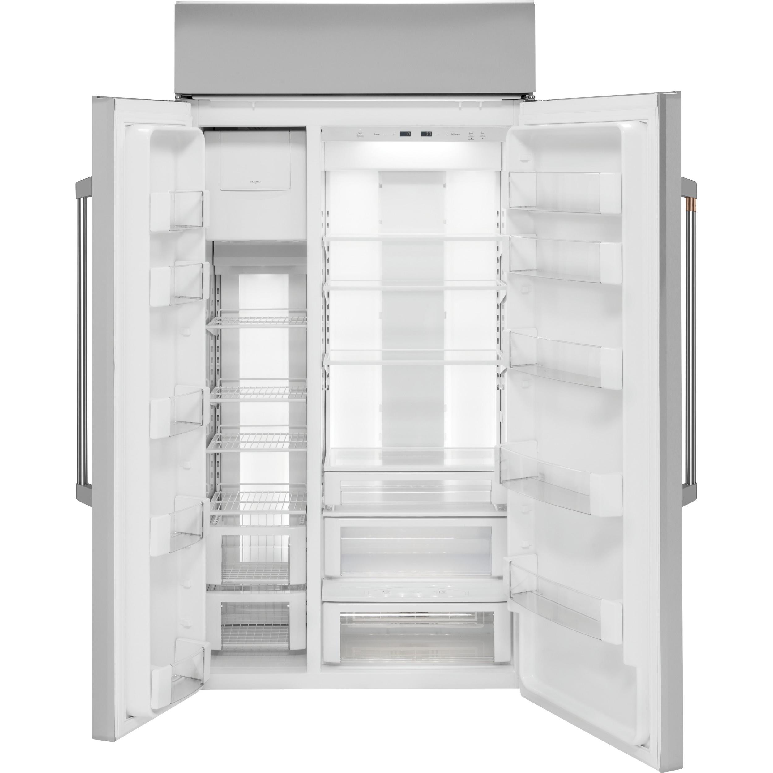  Café 48-inch, 29.6 cu. ft. Built-in Side-by-Side Refrigerator CSB48WP2NS1 IMAGE 2