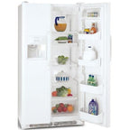  Frigidaire 33-inch, 22.6 cu. ft. Side-by-Side Refrigerator with Ice and Water FRS3HR35KW IMAGE 2
