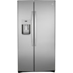  GE 36-inch, 21.8 cu.ft. Counter-Depth Side-by-Side Refrigerator with Water and Ice Dispensing System GZS22IYNFS IMAGE 1