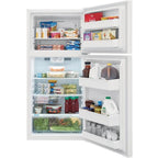  Frigidaire 27-inch, 13.9 cu.ft. Freestanding Top Freezer Refrigerator with EvenTemp® Cooling System FFHT1425VW IMAGE 7