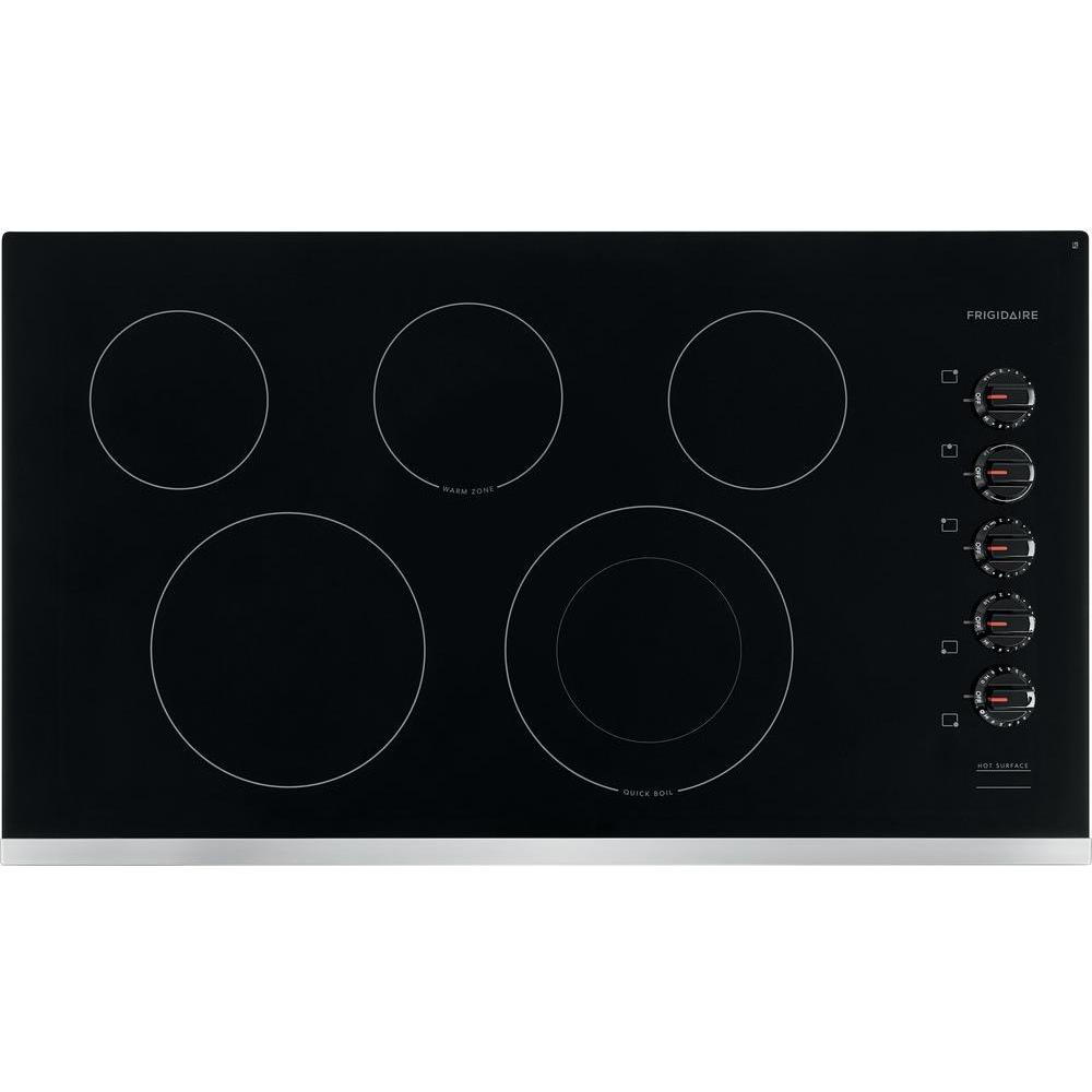  Frigidaire 36-inch Built-in Electric Cooktop with SpaceWise® Expandable Element FFEC3625US IMAGE 1