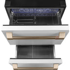  Café 24-inch 5.7 cu. ft. Dual-Drawer Refrigerator CDE06RP4NW2 IMAGE 2