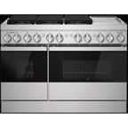  JennAir Noir 48-inch Professional-Style Dual-Fuel Range with Chrome-Infused Griddle and Steam Assist JDSP548HM IMAGE 1