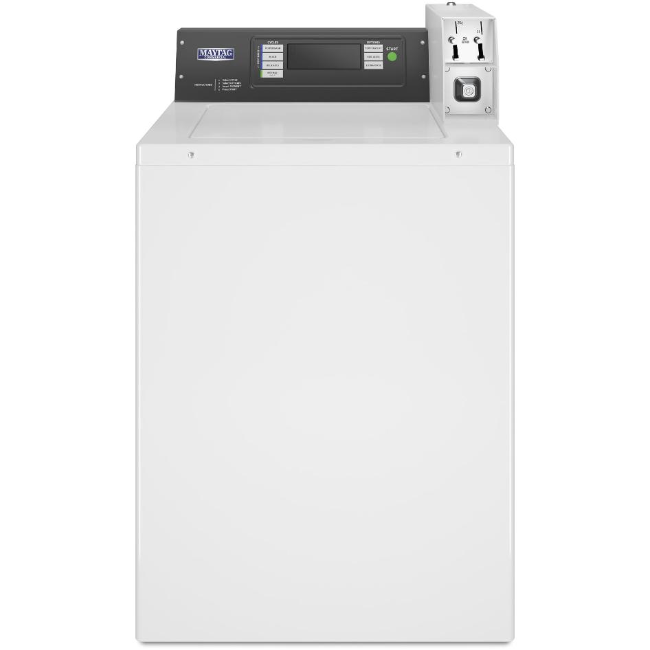  Maytag Commercial Laundry Coin Top Loading Commercial Washer MAT20PDAXW IMAGE 1