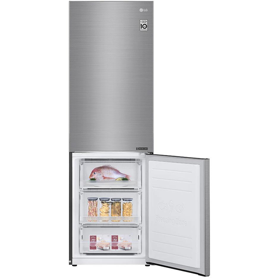  LG 24-inch, 12 cu.ft. Counter-Depth Bottom-Freezer Refrigerator with Multi-Air Flow System LBNC12231V IMAGE 6