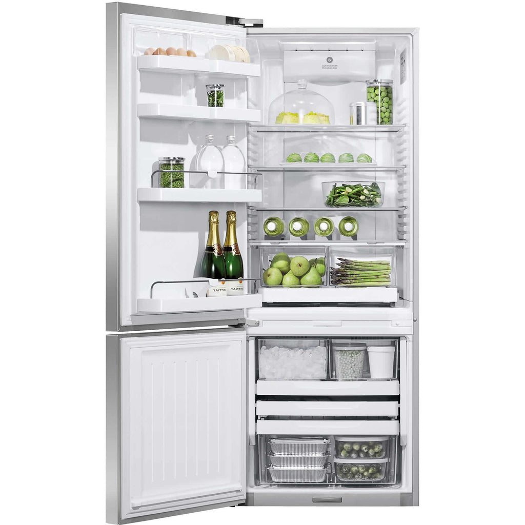  Fisher & Paykel 25-inch, 13.5 cu. ft. Counter-Depth Bottom Freezer Refrigerator RF135BDLJX4 IMAGE 2