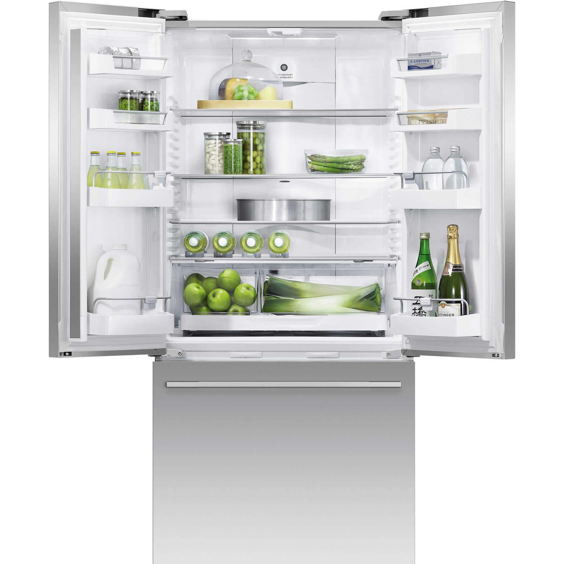  Fisher & Paykel 36-inch, 16.9 cu. ft. Counter-Depth French 3-Door Refrigerator RF170ADJSX4 IMAGE 2