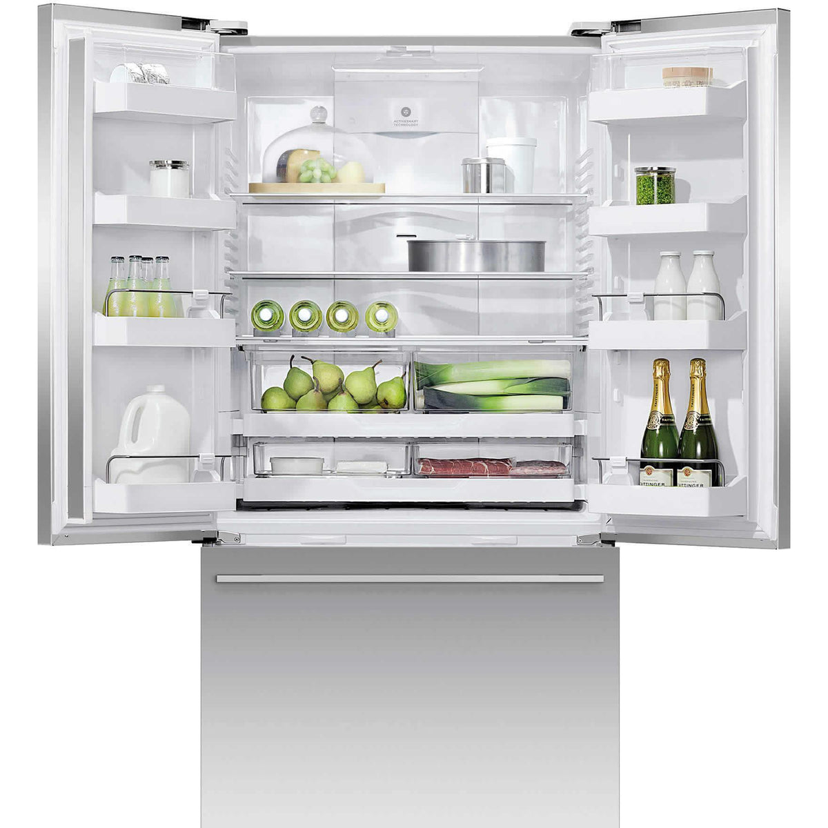  Fisher & Paykel 36-inch, 20.1 cu. ft. Counter-Depth French 3-Door Refrigerator RF201ADJSX5 IMAGE 2