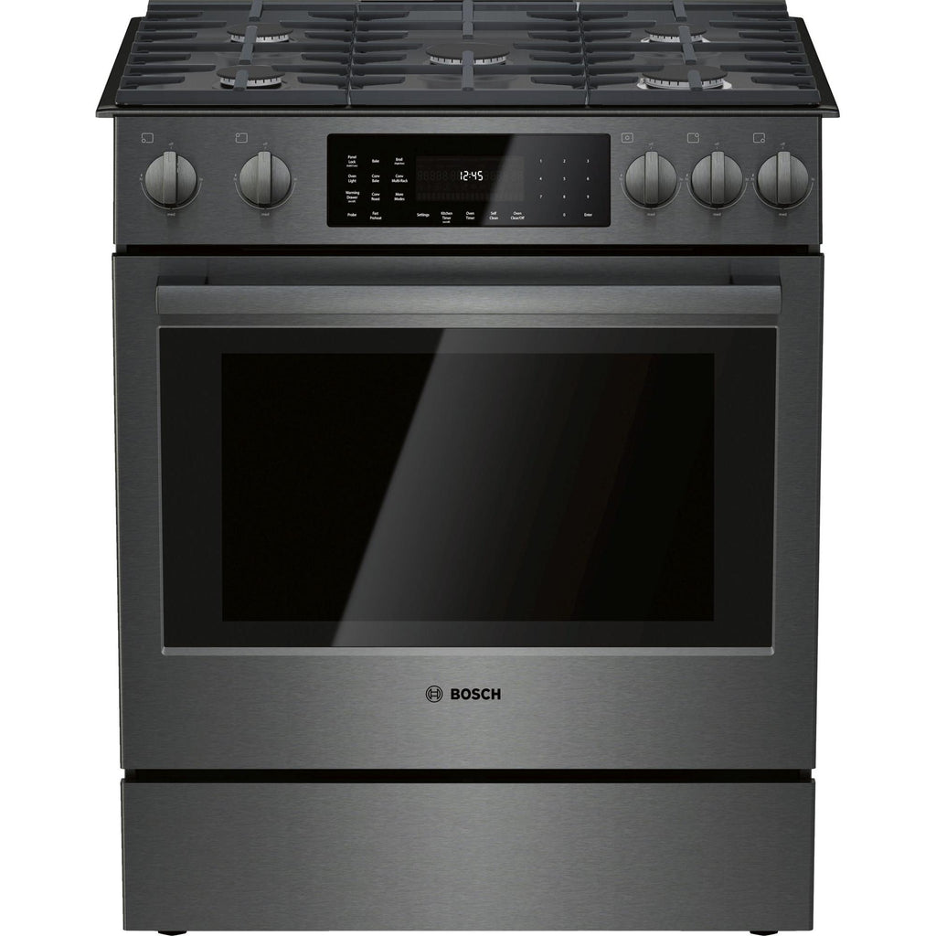  Bosch 30-inch Slide-In Gas Range with 9 Specialized Cooking Modes HGI8046UC IMAGE 1