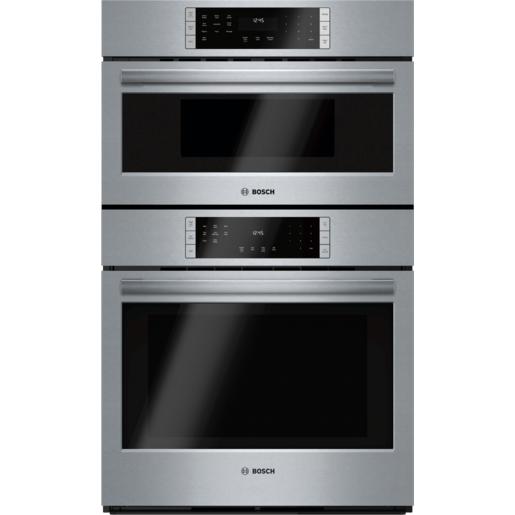  Bosch 30-inch, 6.2 cu. ft. Built-in Combination Wall Oven with SpeedChef™ Programs HBL8753UC IMAGE 1