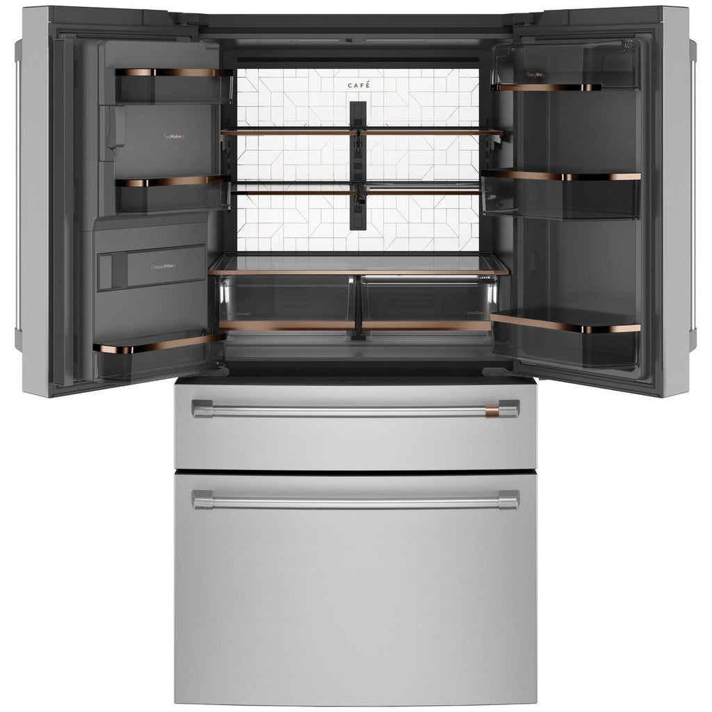 Café 36-inch 27.8 cu. ft. French 4-Door Refrigerator CVE28DP2NS1 IMAGE 2