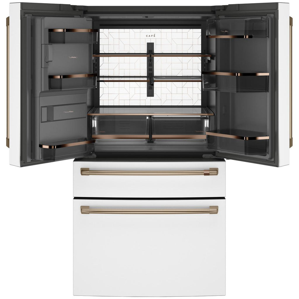  Café 36-inch 27.6 cu. ft. French 4-Door Refrigerator CVE28DP4NW2 IMAGE 2