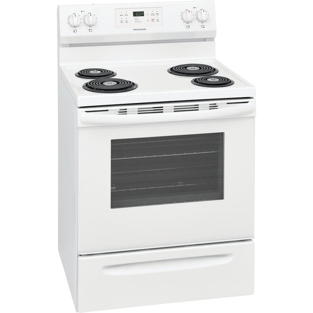  Frigidaire 30-inch Freestanding Electric Range with Ready-Select® Controls FFEF3016VW IMAGE 2
