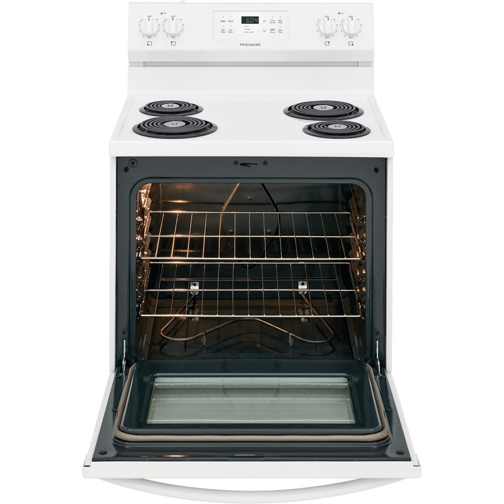  Frigidaire 30-inch Freestanding Electric Range with Ready-Select® Controls FFEF3016VW IMAGE 4