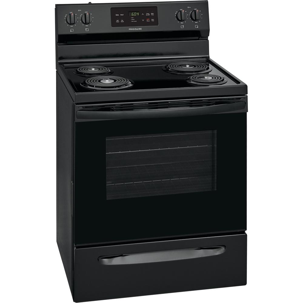  Frigidaire 30-inch Freestanding Electric Range with Ready-Select® Controls FFEF3016VB IMAGE 2