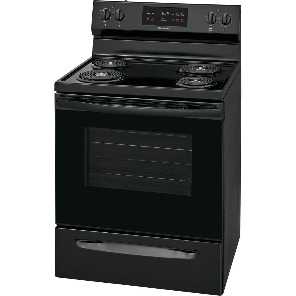  Frigidaire 30-inch Freestanding Electric Range with Ready-Select® Controls FFEF3016VB IMAGE 3