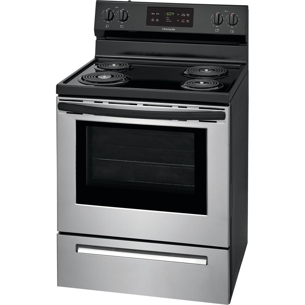  Frigidaire 30-inch Freestanding Electric Range with Ready-Select® Controls FFEF3016VS IMAGE 3