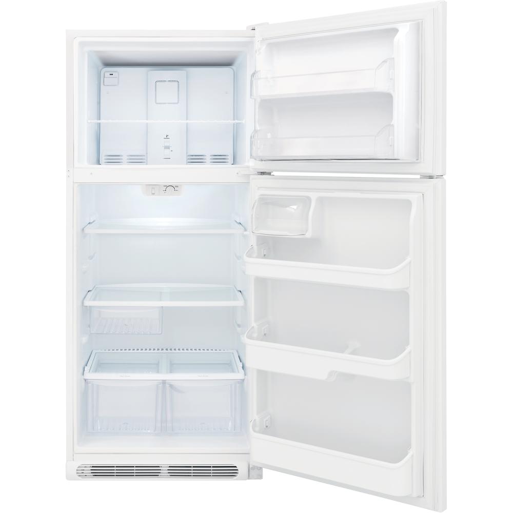  Frigidaire 30-inch, 20.4 cu.ft. Freestanding Top Freezer Refrigerator with SpillSafe® Shelves FFHT2033VP IMAGE 4