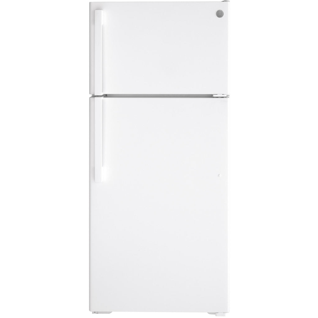  GE 16.6 cu. ft. Top Freezer Refrigerator GTE17GTNRWW IMAGE 1