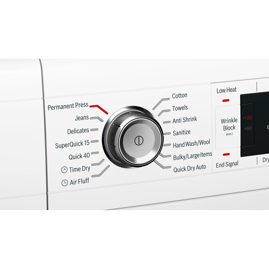  Bosch 4.0 cu.ft. Electric Dryer with Home Connect WTG865H3UC IMAGE 3