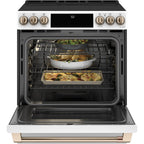  Café 30-inch Slide-in Electric Range with Warming Drawer CCES700P4MW2 IMAGE 5