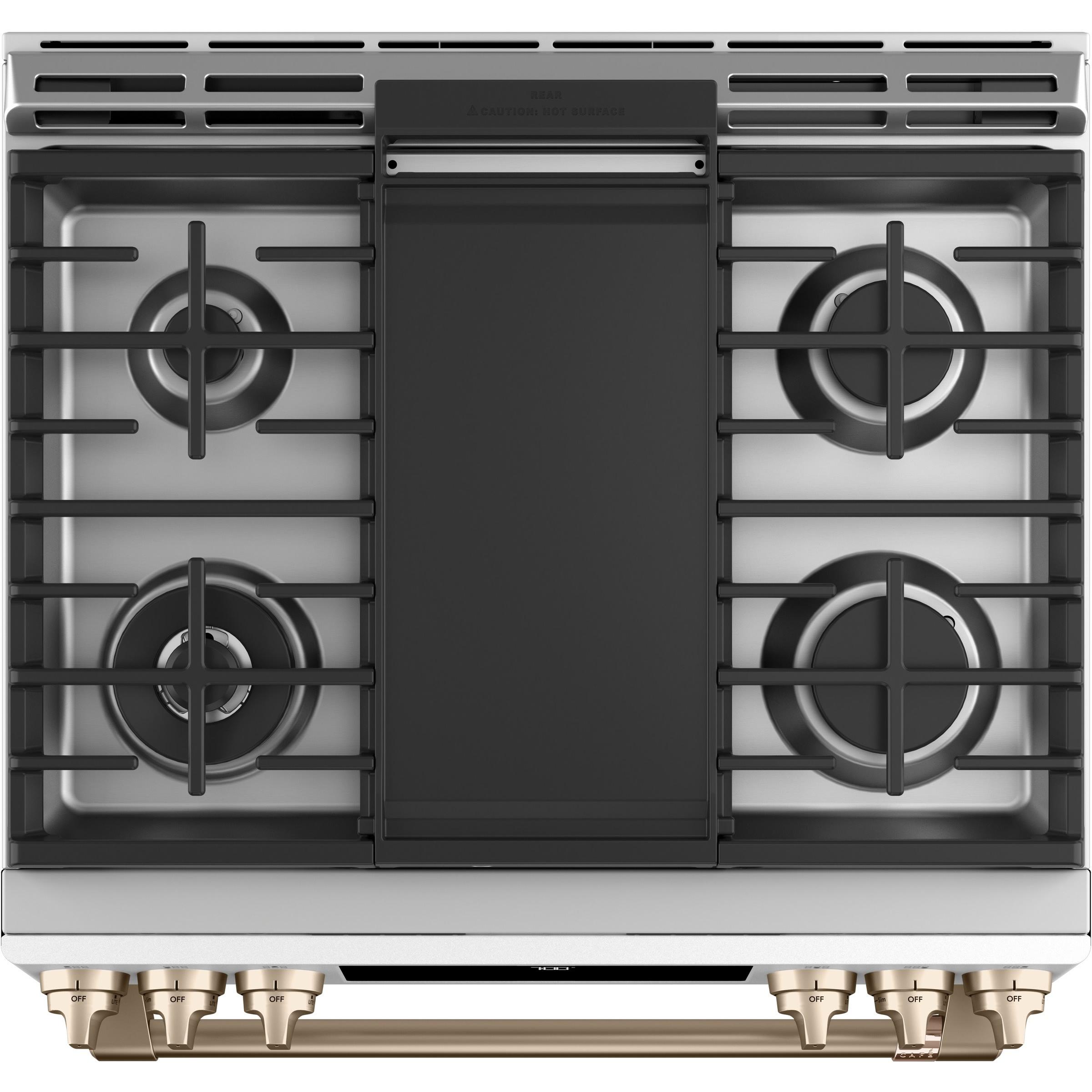  Café 30-inch Slide-in Gas Range with Convection Technology CCGS700P4MW2 IMAGE 6