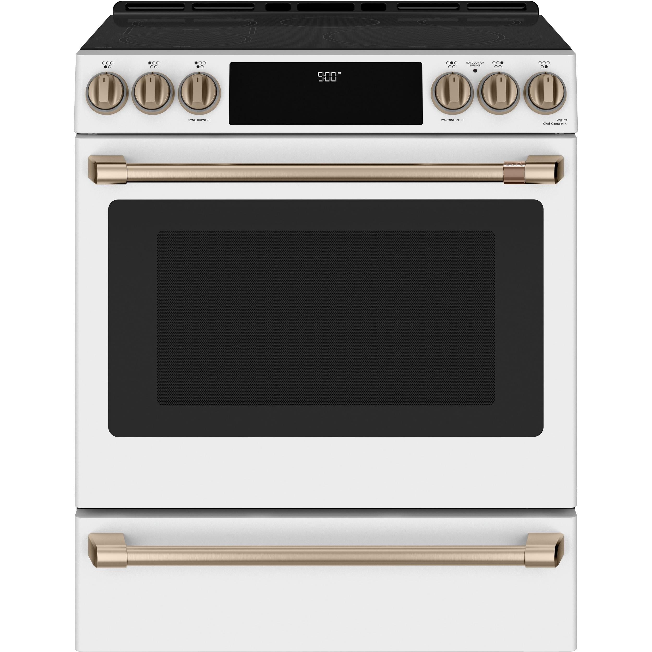  Café 30-inch Slide-in Induction Range with Warming Drawer CCHS900P4MW2 IMAGE 1