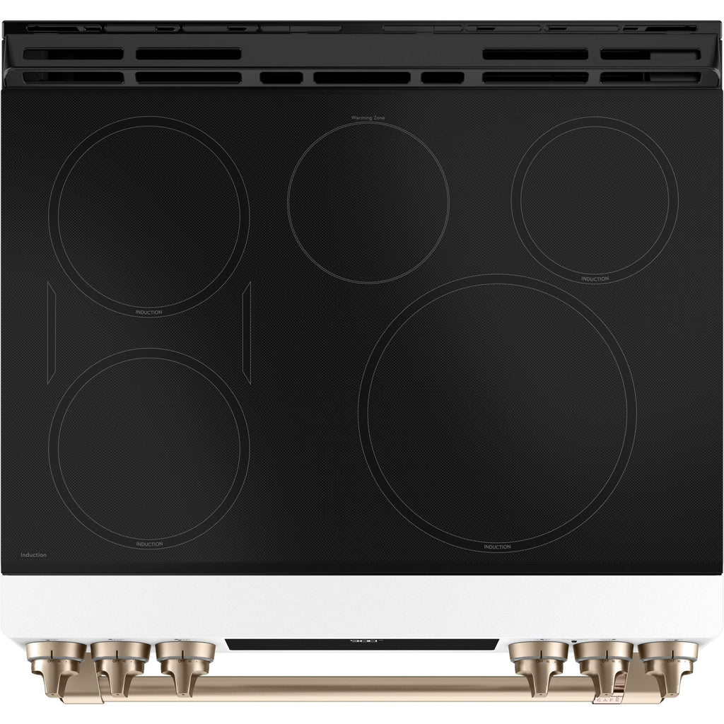  Café 30-inch Slide-in Induction Range with Warming Drawer CCHS900P4MW2 IMAGE 2