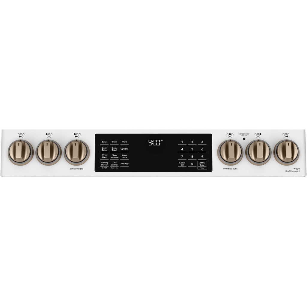  Café 30-inch Slide-in Induction Range with Warming Drawer CCHS900P4MW2 IMAGE 4