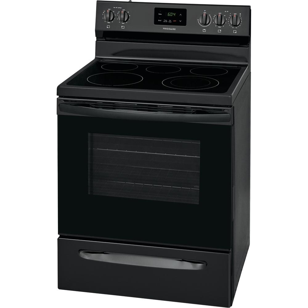  Frigidaire 30-inch Freestanding Electric Range with Even Baking Technology FCRE3052AB IMAGE 3