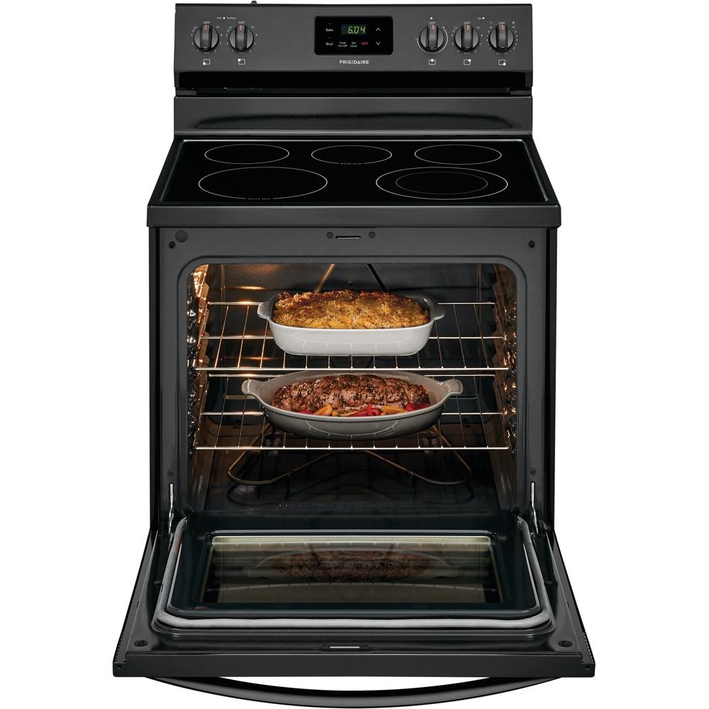  Frigidaire 30-inch Freestanding Electric Range with Even Baking Technology FCRE3052AB IMAGE 8