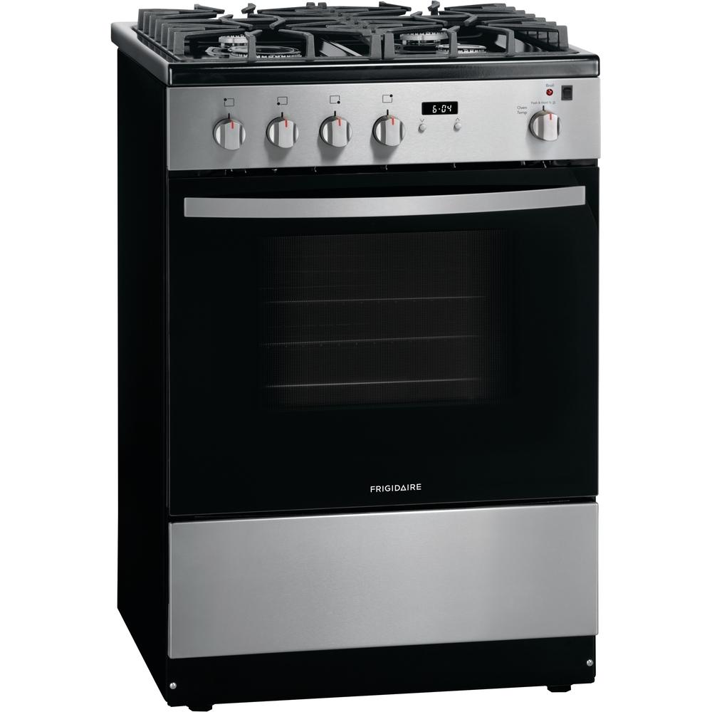  Frigidaire 24-inch Freestanding Gas Range with Ready-Select® Controls FFGH2422US IMAGE 2