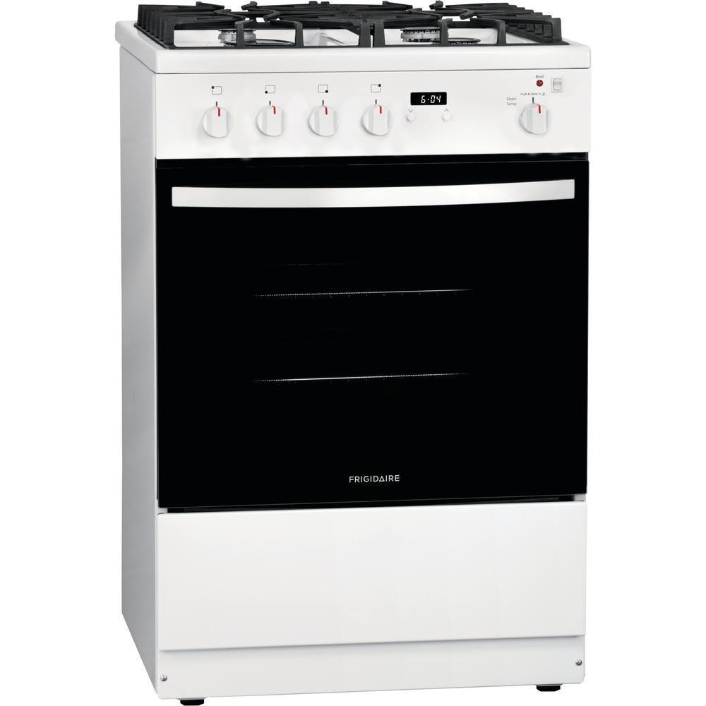  Frigidaire 24-inch Freestanding Gas Range with Ready-Select® Controls FFGH2422UW IMAGE 2