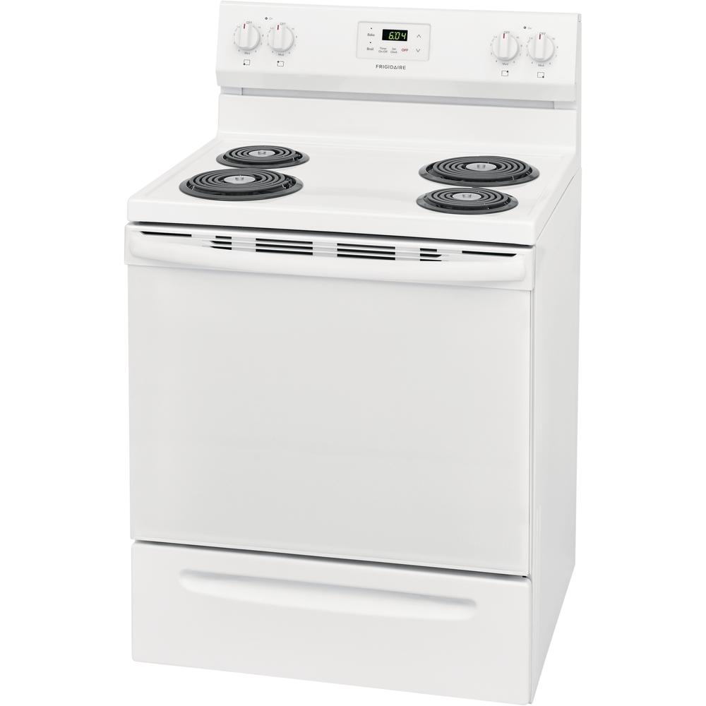  Frigidaire 30-inch Freestanding Electric Range with Even Baking Technology FCRC3005AW IMAGE 3